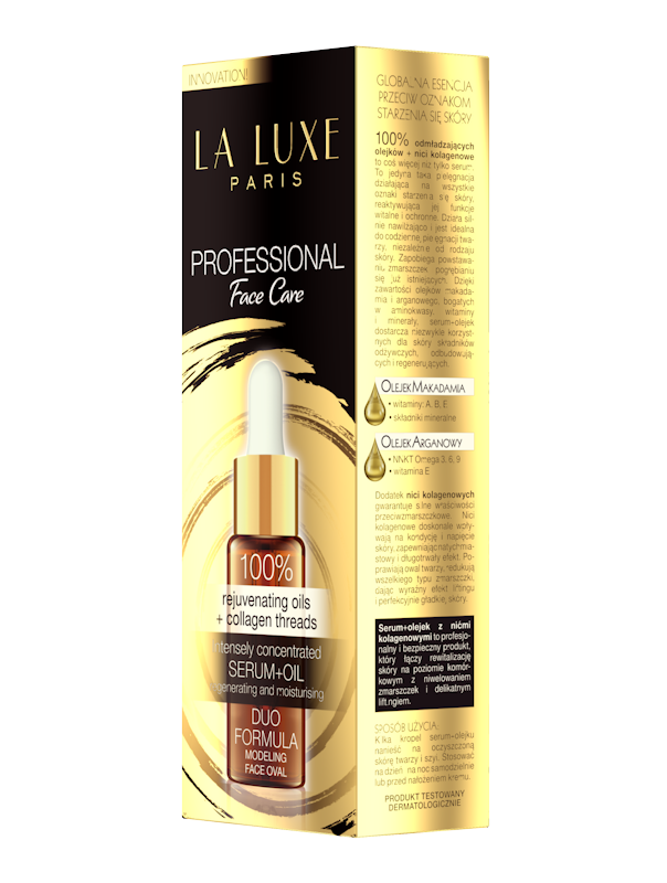 La Luxe Paris Professional Face Care Serum + Oil