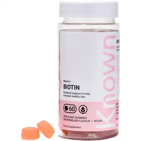 Known Nutrition Beauty Biotin 60 Watermelon Gummies