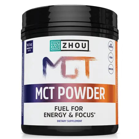 Zhou MCT Collagen Vanilla Cinnamon Flavor 379 gm Powder