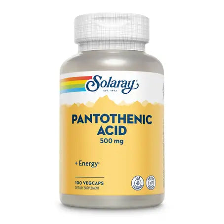 Solaray Pantothenic Acid 500 mg 100 Capsules