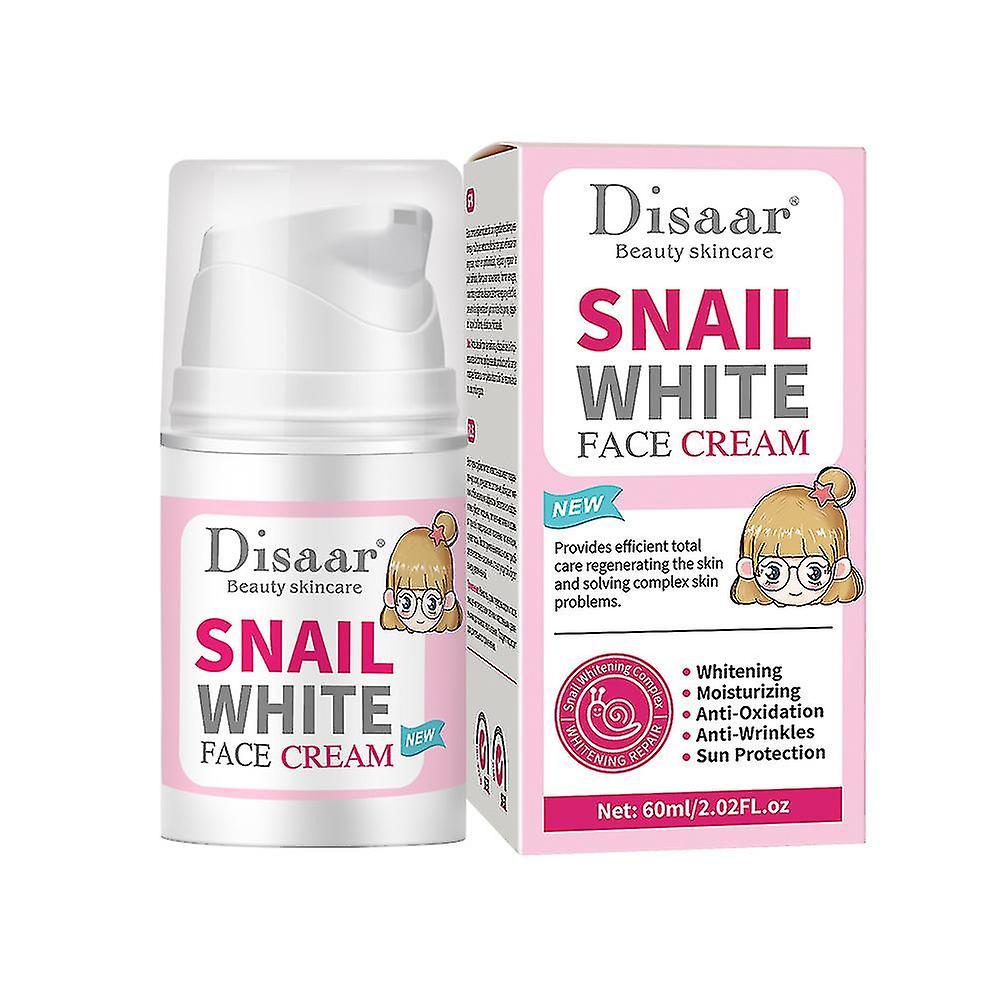 Disaar Beauty Skincare Snail White Face Cream 60ml