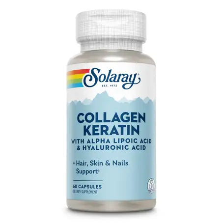 Solaray Collagen Keratin 60 Capsules