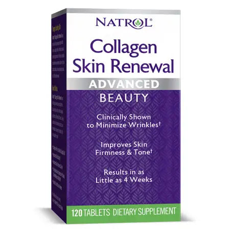 Natrol Collagen Skin Renewal 120 Tablets