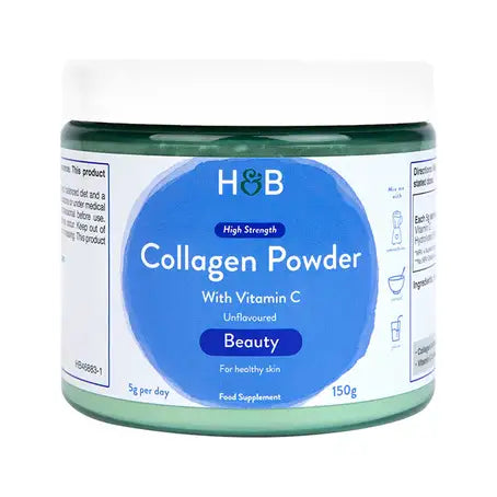 Holland And Barrett Bovine Collagen 4980 mg With Vitamin C 150 G Powder