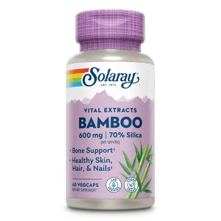 Solaray Bamboo Extract 600 mg 60 Capsules