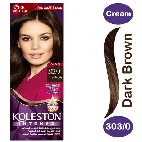Koleston Intense Hair Color Dark Brown 303/0