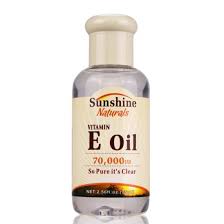 Sunshine Naturals Vitamin E Oil 70000iu Liquid 2.5 oz - 75ml