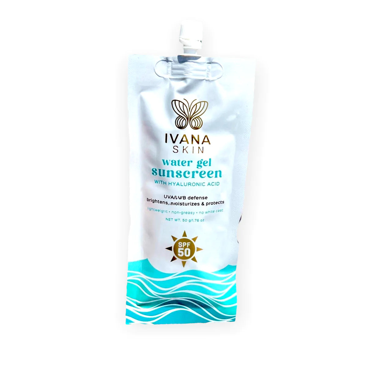 Ivana Skin Water Gel Sunscreen With Hyaluronic 50g