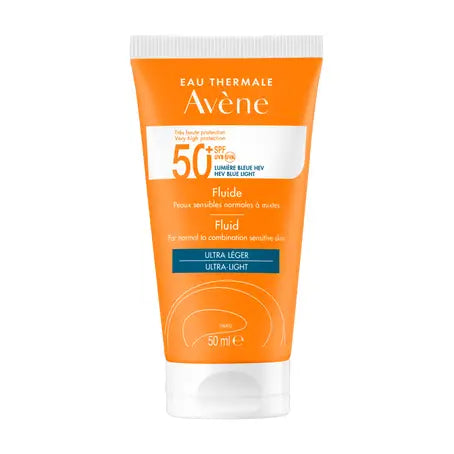 Avene Sunscreen Fluide Spf 50 Sensitive Skin 50 ml