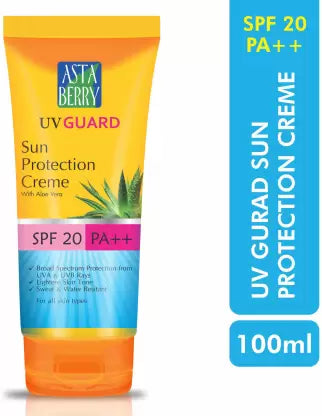 Asta Berry UV Guard Sun Protection Creme SPF20