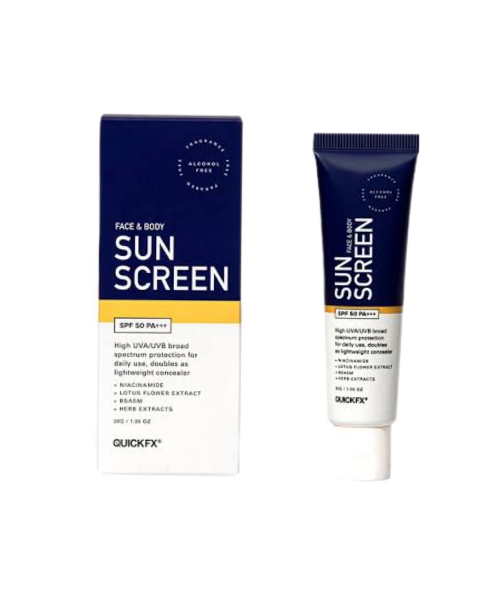 Quick Fx Face & Body Sun Screen SPF 50 PA+++