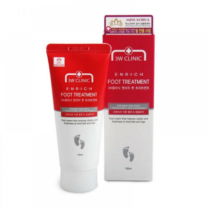 3W Clinic Enrich Foot Treatment 100ml