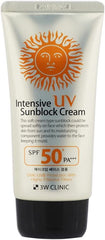 3W Clinic Intensive UV Sunblock Cream SPF50