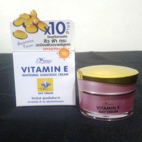 Prefect Skin Lady Vitamin E Whitening Sunscreen Cream