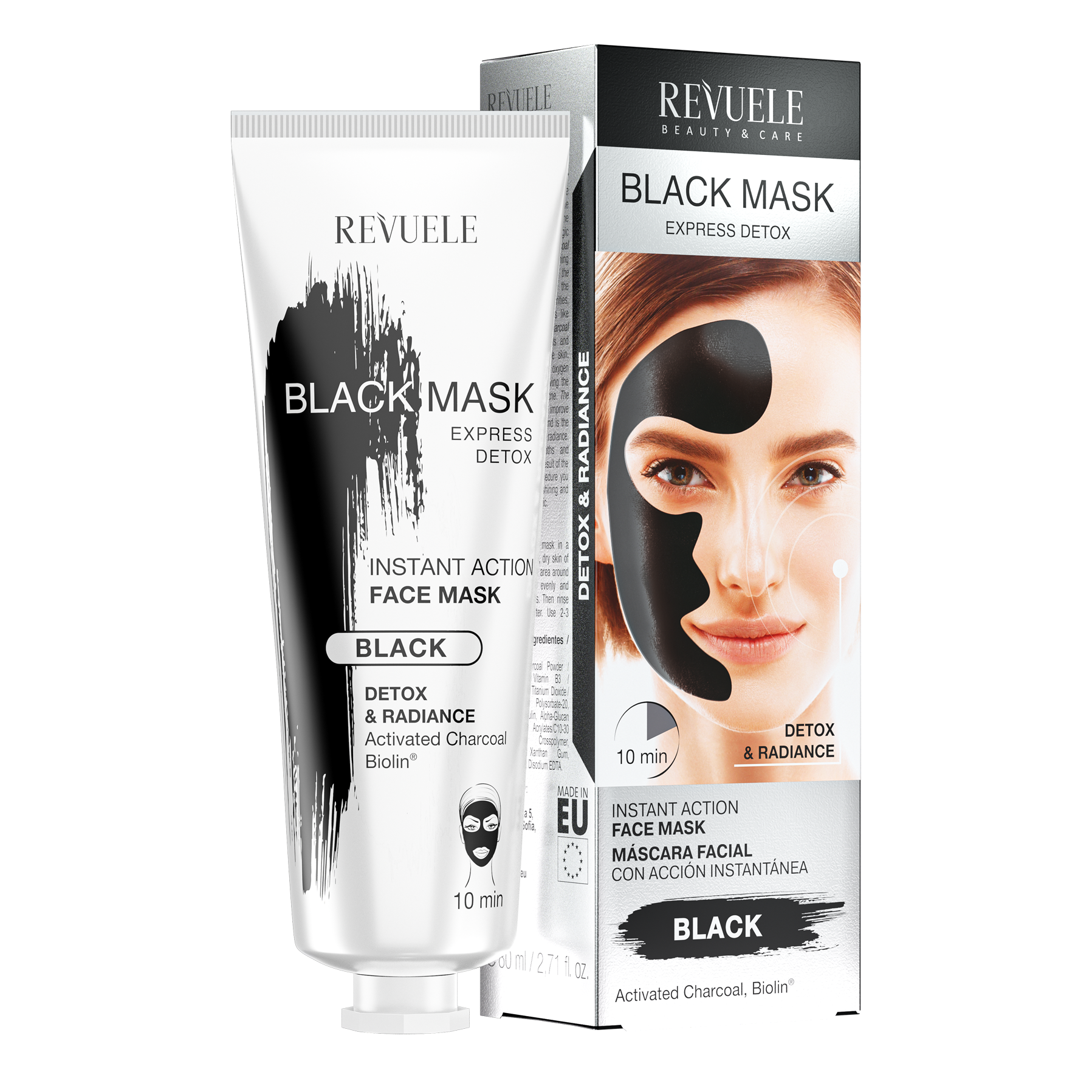 Revuele Black Mask Express Detox BLACK