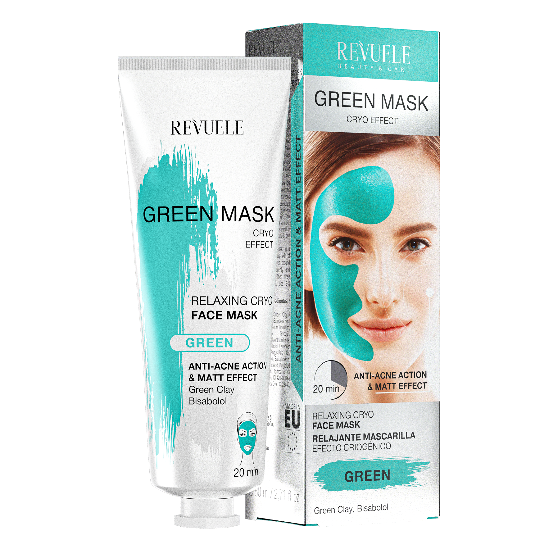 Revuele Green Mask Cryo Effect