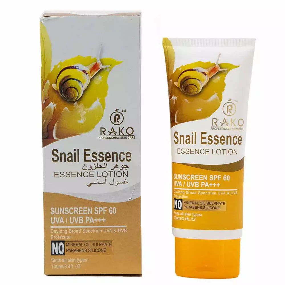 RAKO Snail Essence Lotion Sunscreen SPF 60