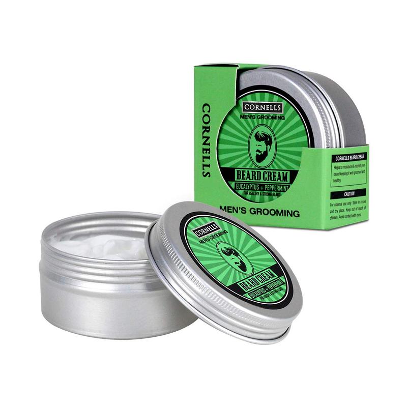 Cornells Men's Grooming Beard Cream Eucalyptus + Peppermint