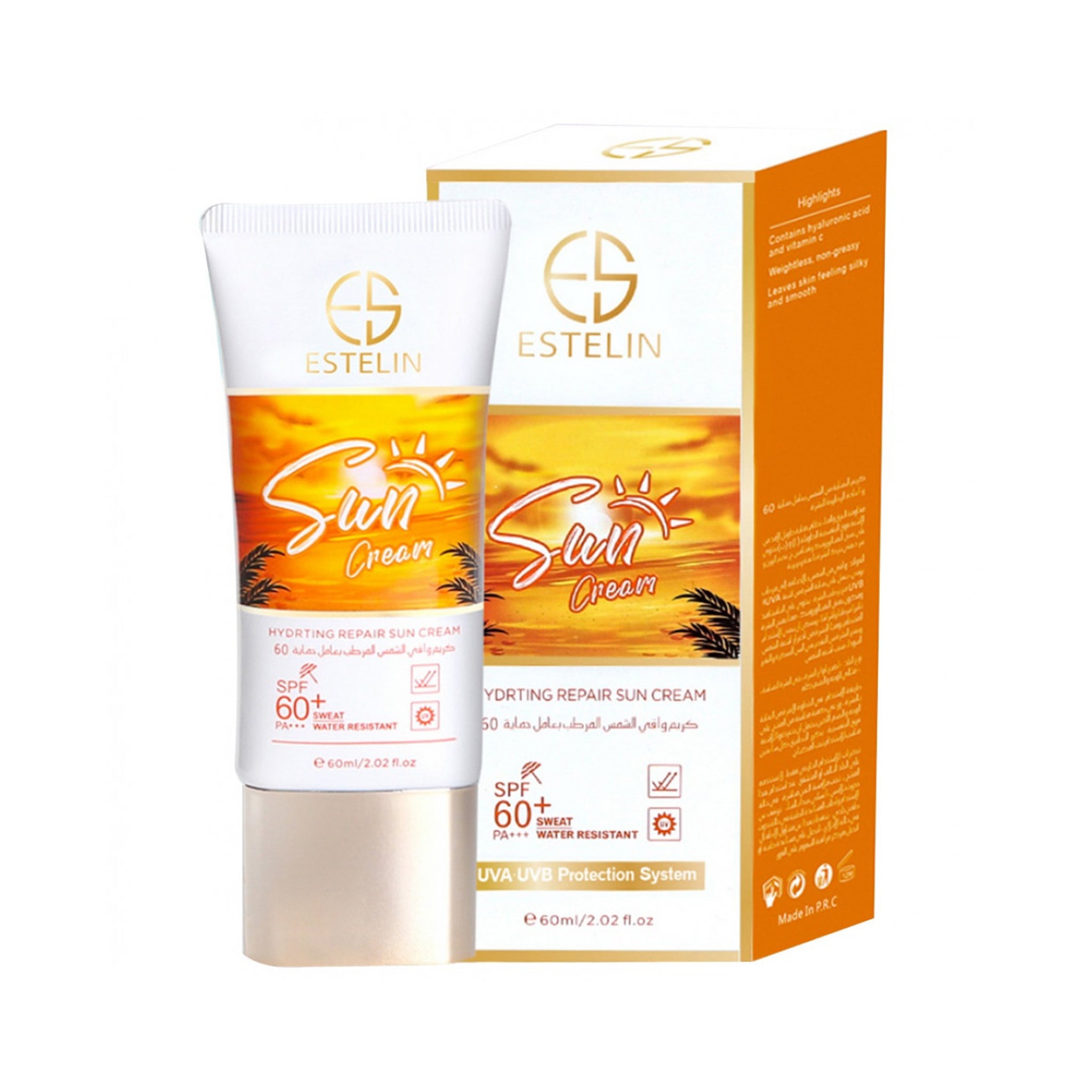 Estelin Sun Cream SPF60+ 60 ml