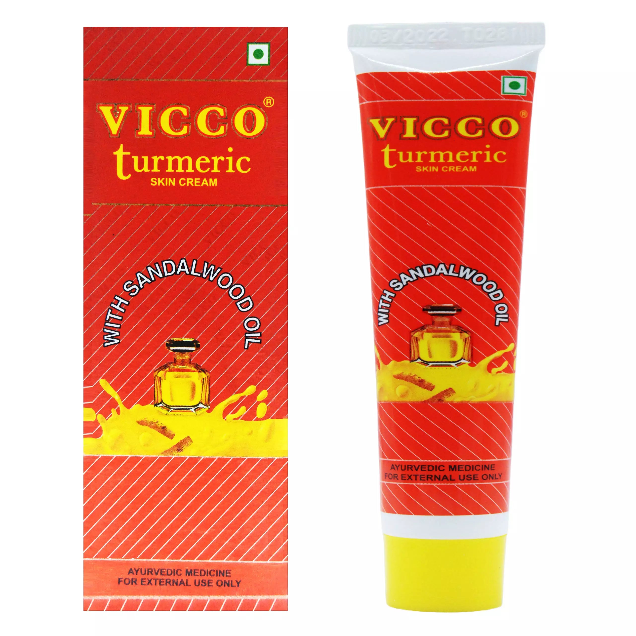 Vicco Turmeric Cream With Sandalwood Oil