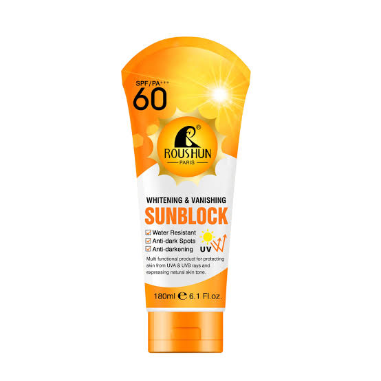 Roushun Paris Whitening & Vanishing Sunblock SPF/PA++60