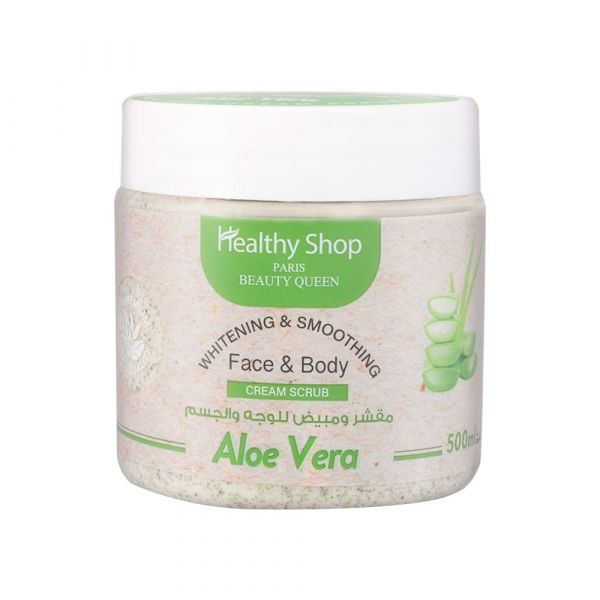Healthy Shop Face & Body Scrub Aloe Vera 500ml