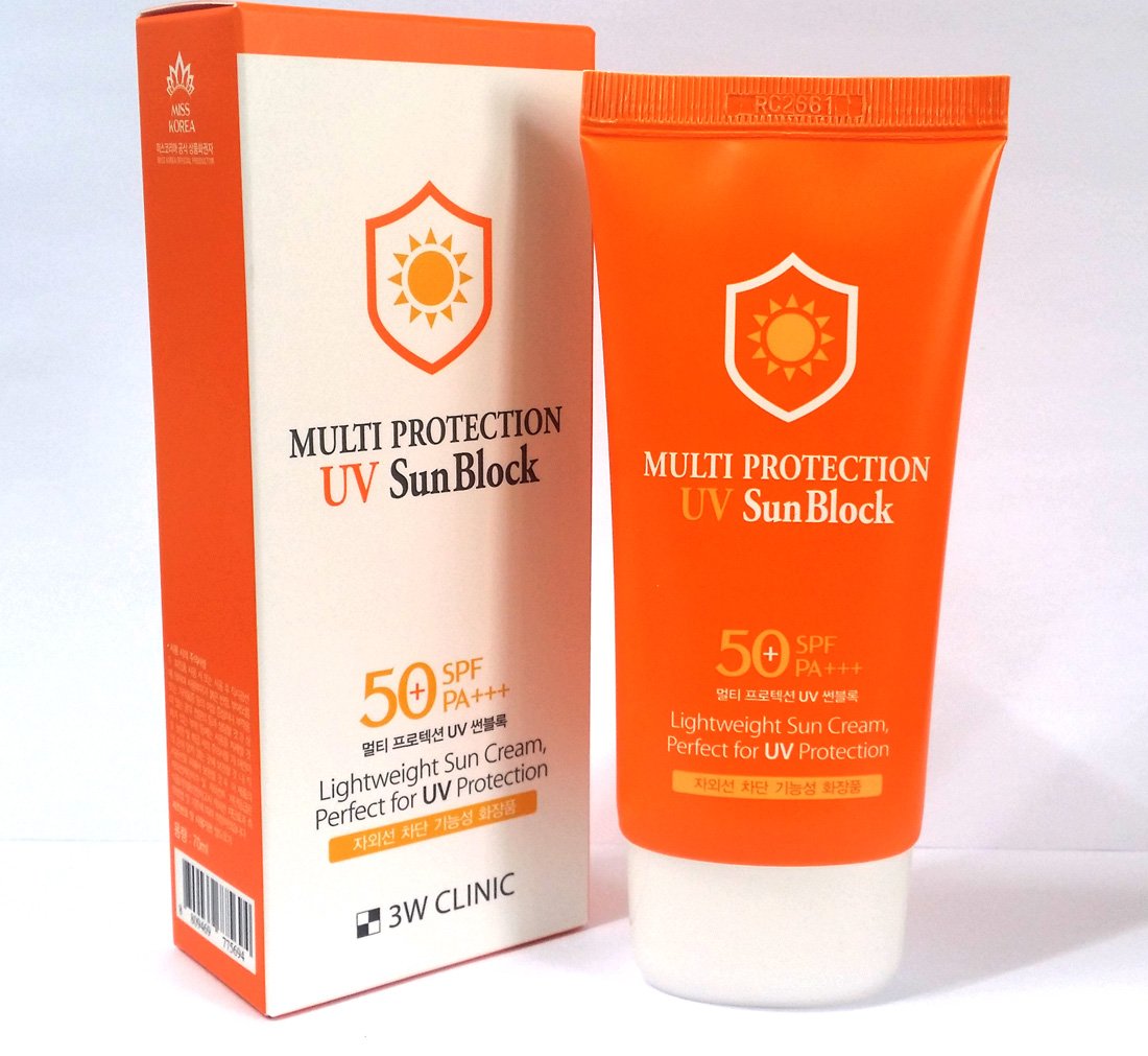 3W Clinic Multi Protection U Sunblock Cream 70ml