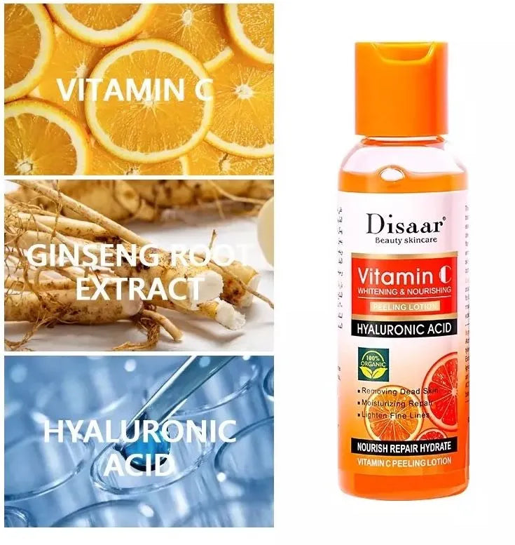 Disaar Beauty Skincare Vitamin C Whitening & Nourishing Peeling Lotion