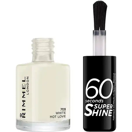 Rimmel 60 Sec Rg Hot Love#703- White