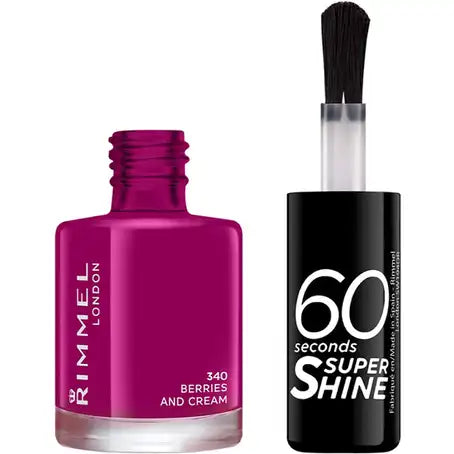 Rimmel 60 Sec Rg Berries And Cream#340- Mauve