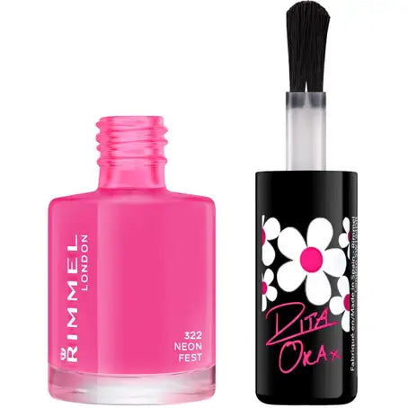 Rimmel 60 Sec Rg N/P 8Ml 322- Pink