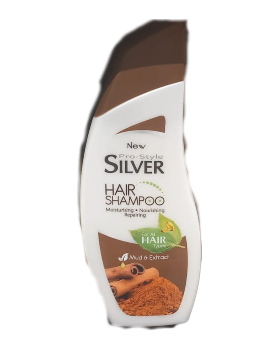 Pro Style Silver Hair Shampoo Mud & Extract