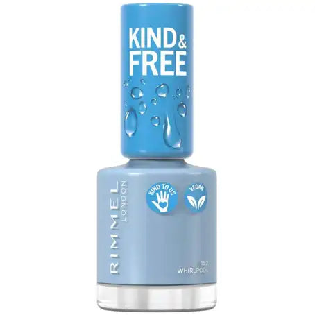 Rimmel Kind & Free - Nail Polish - 152 Tidal Wave Blue