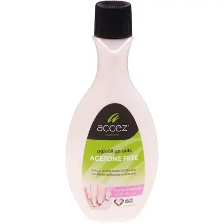 Accez Nail Polish Remover Acetone Free 100 ml