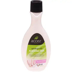 Accez Nail Polish Remover Acetone Free 100 ml