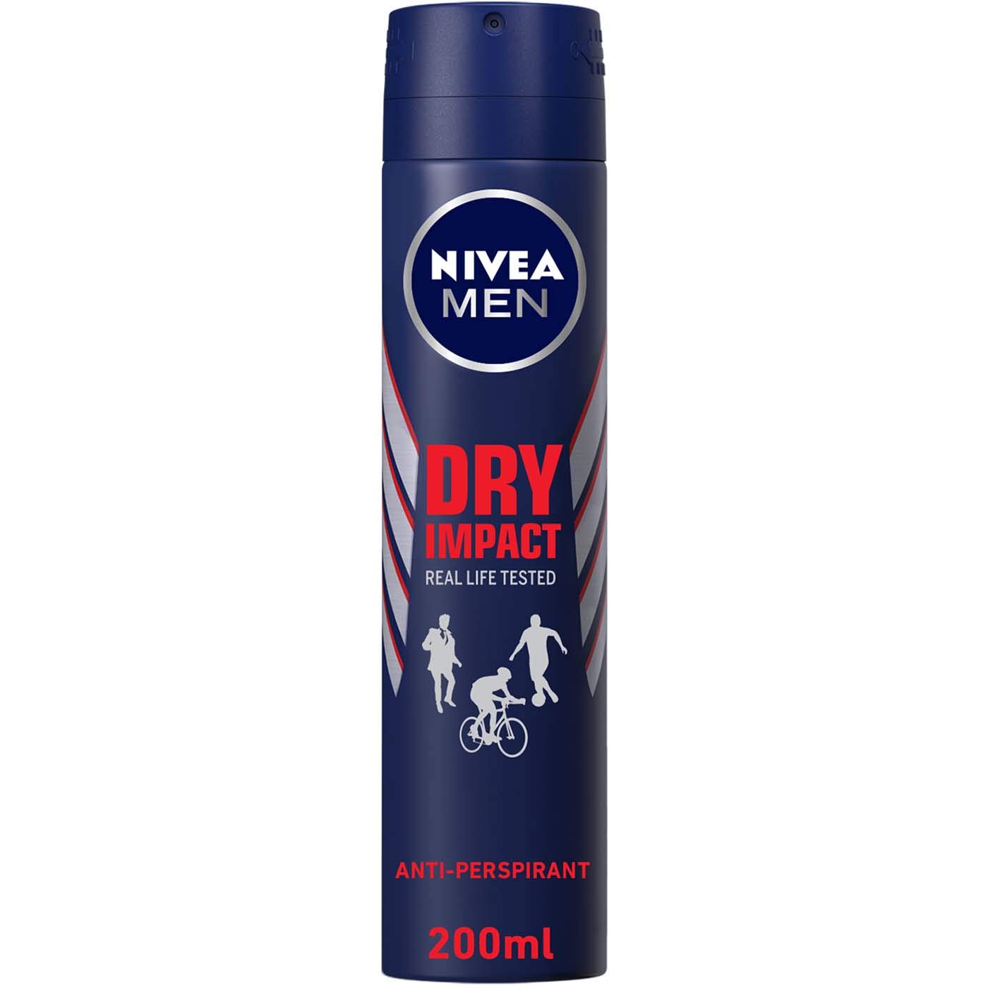 Men Dry Impact Anti-Perspirant Spray 200ml