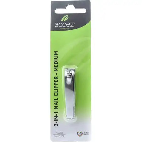 Accez 3-IN-1 Nail Clipper - Medium