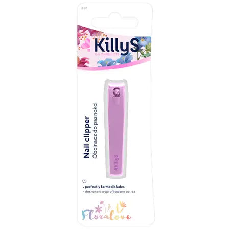 KillyS Nail Clipper Floralove Collection Pink