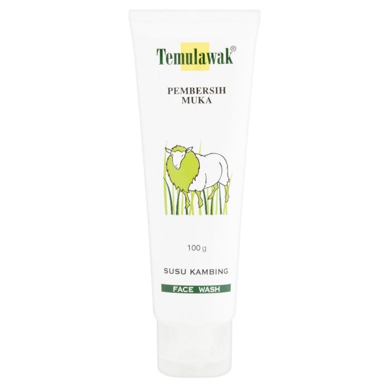 Temulawak Pembersih Muka goat milk Face wash 100g