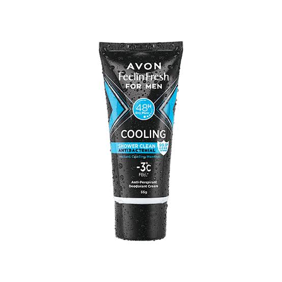 Avon Feelin Fresh For Men Cooling Shower Clean