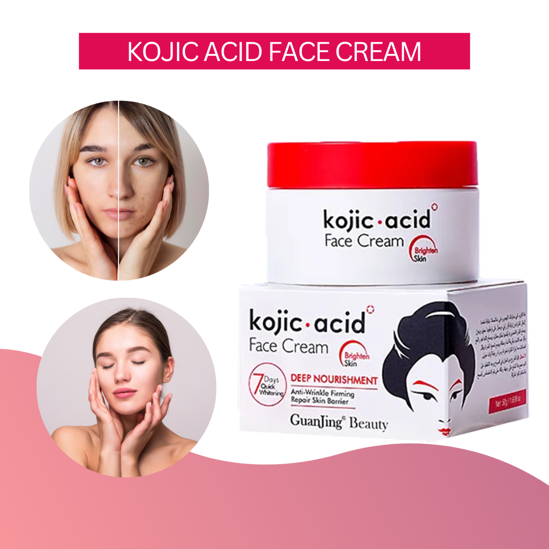 Guanjing Beauty Kojic Acid Face Cream – saffronskins.com™