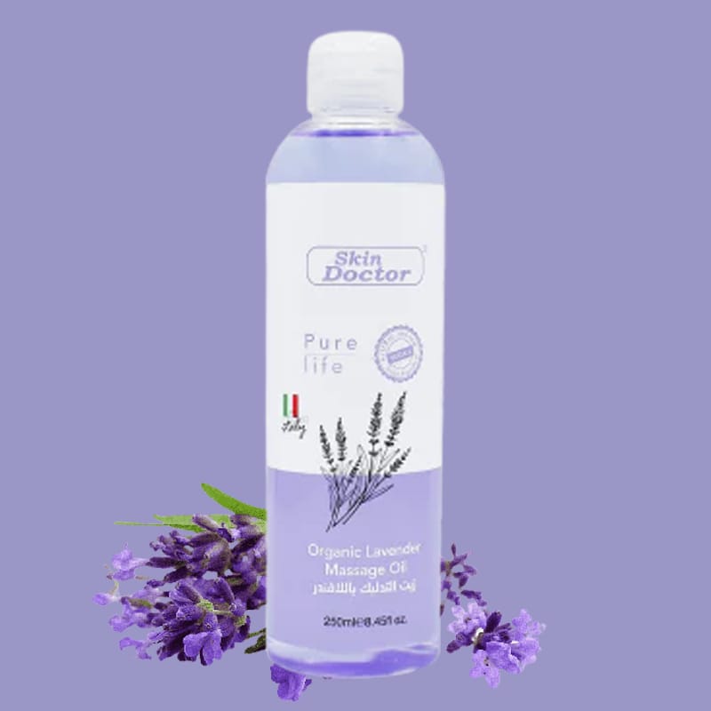 Skin doctor organic lavender massage oil
