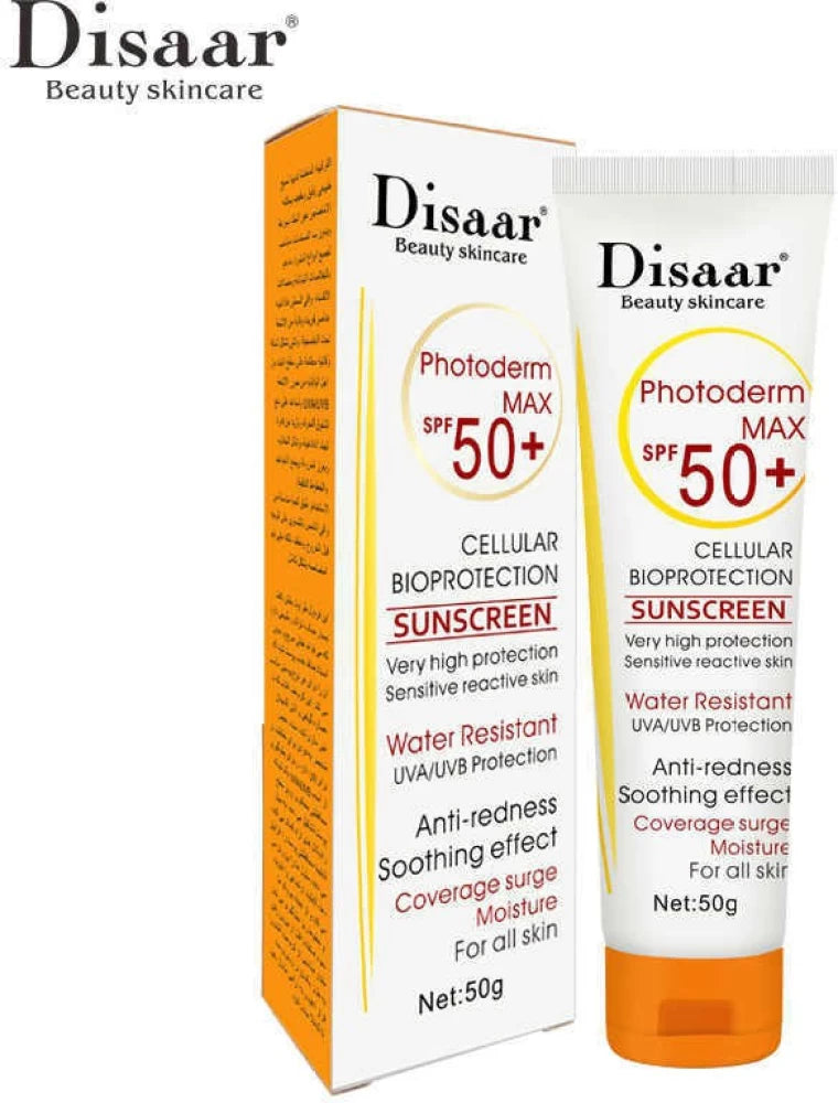 Disaar Beauty Skincare Protection MAX Spf 50+ Sunscreen 50g