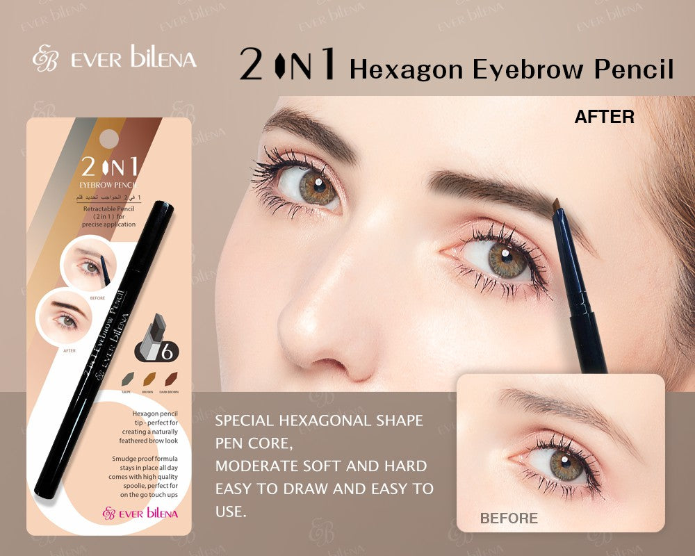 Ever Bilena 2in1 EyeBrow Pencil