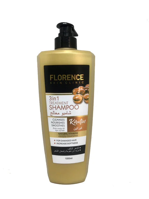 Florence 3in1 Treament Shampoo Charcoal 1000ml