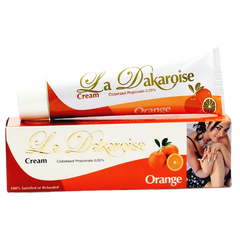 La Dakaroise Orange  Cream 50 gr  (Tube)