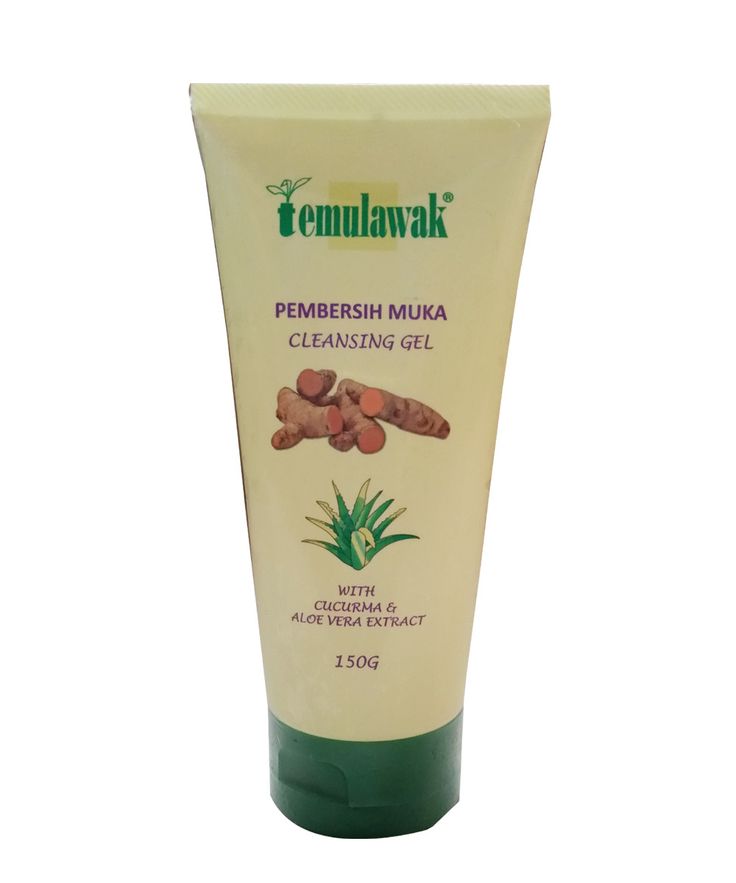 Temulawak Pembersih Muka Cleansing Gel with Cucurma & Aloe Vere Extract 150g