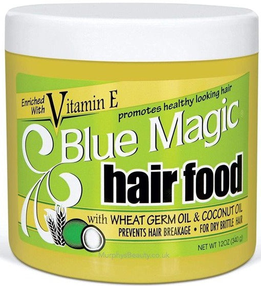 Blue Magic Hair Food With Wheat Germ Oil & Coconut Oil 340g