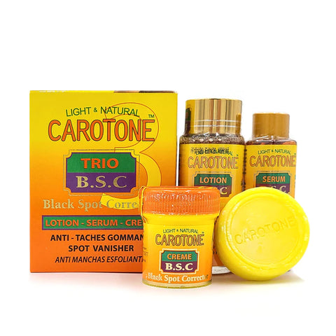 Carotone TRIO B.S.C (LOTION-SERUM-CREME) (110 ml)