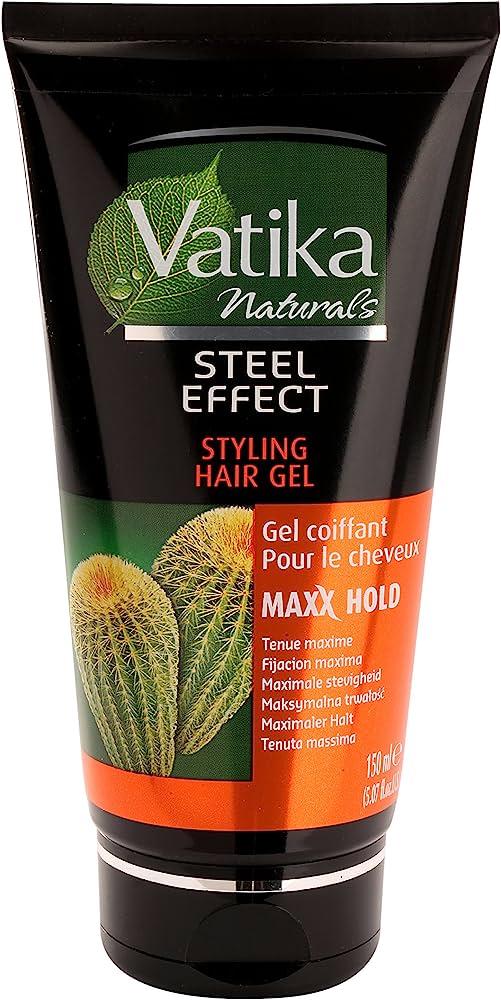 Vatika Naturals Steel Effect Max Hold Styling Hair Gel 150ml